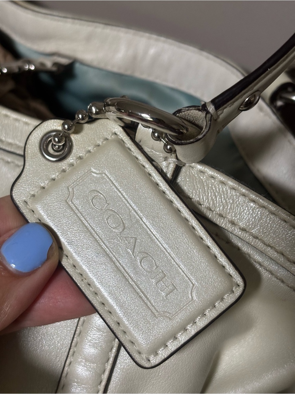 Coach Audrey Andie Perforated Signature shoulder bag - Picture 3 of 16